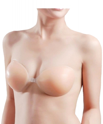 Silicon Adhesives with Clear Straps SILICONADH BEIGE